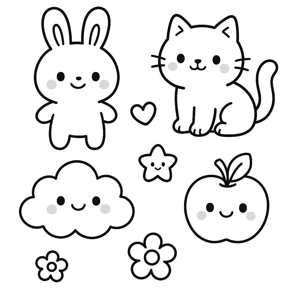 Cute Cartoon Style