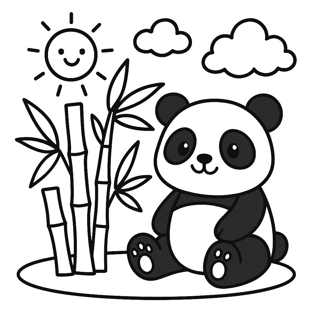 Children's Style Coloring Page