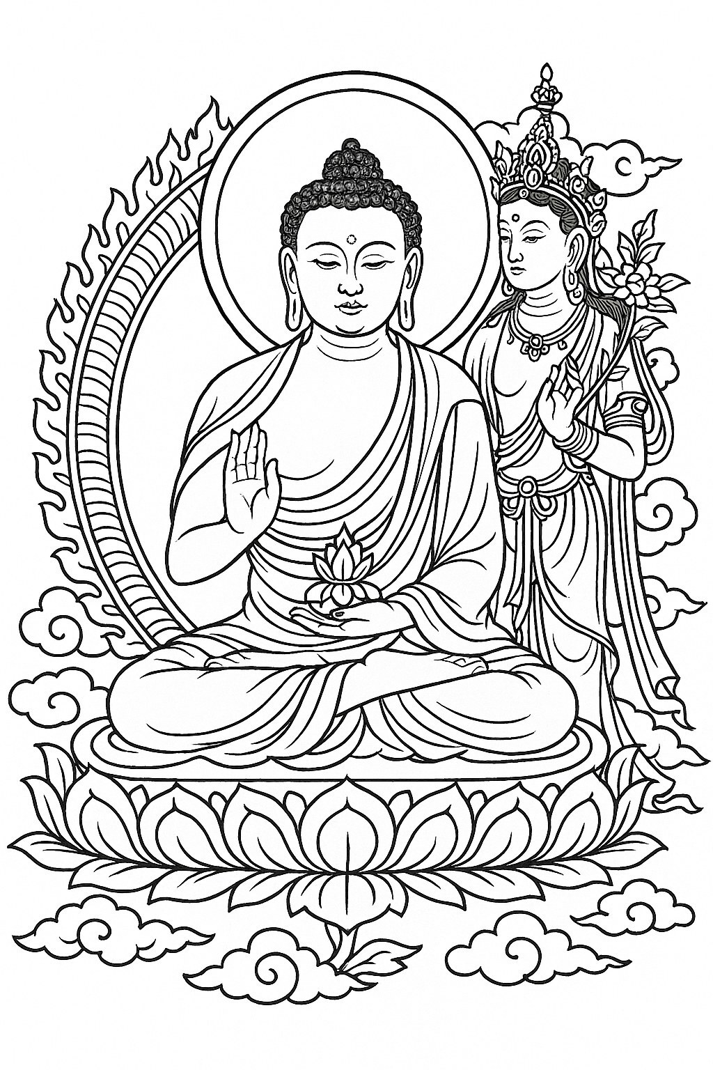 Tibetan Buddhist Style