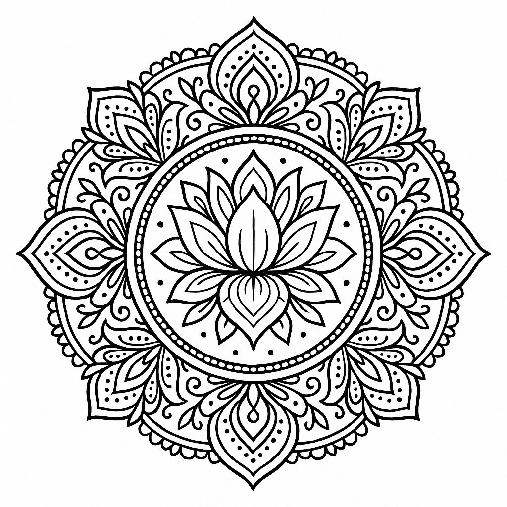 Buddhist Mandala Style