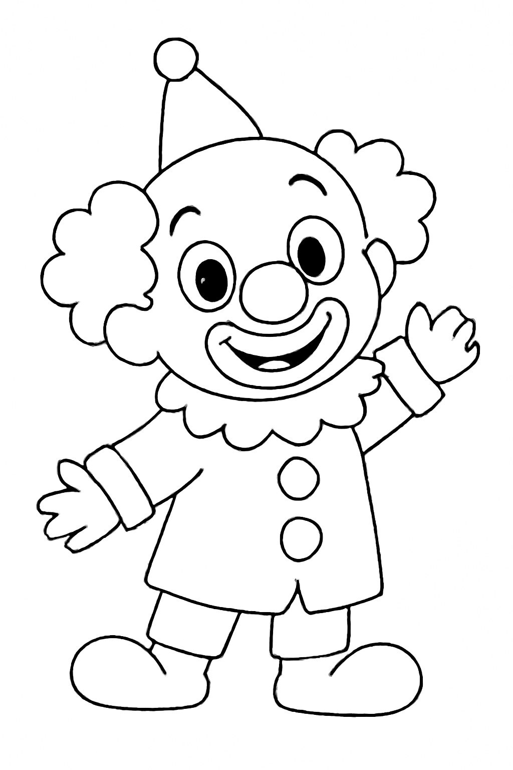 Fun Cartoon Clown