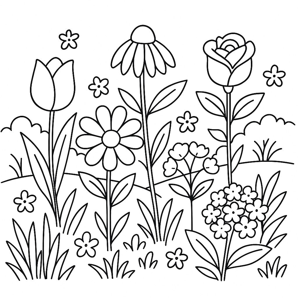 Spring Garden Flowers