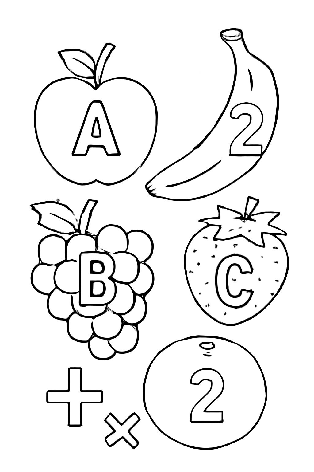 Learning-Themed Fruits