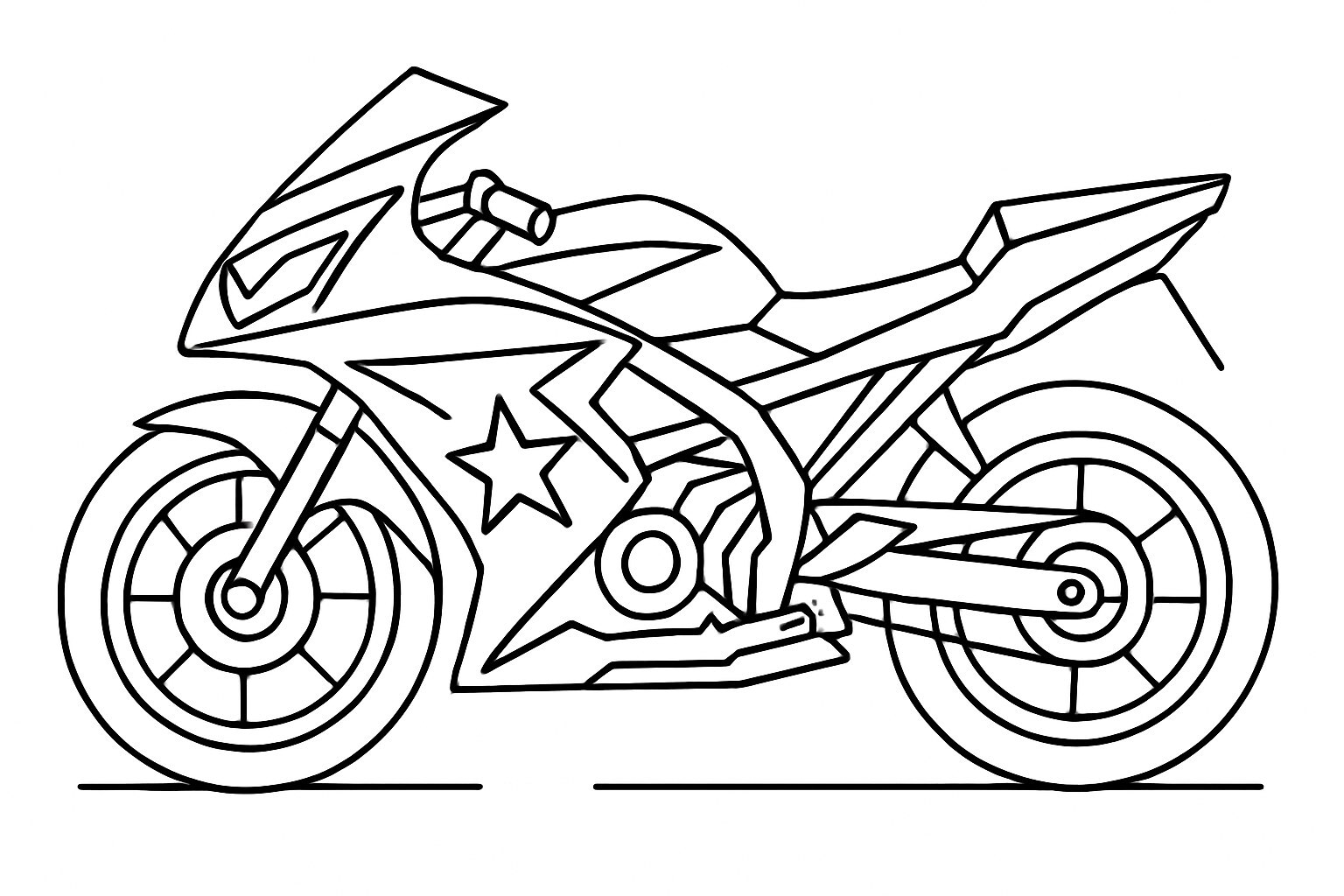 Superhero Motorcycle