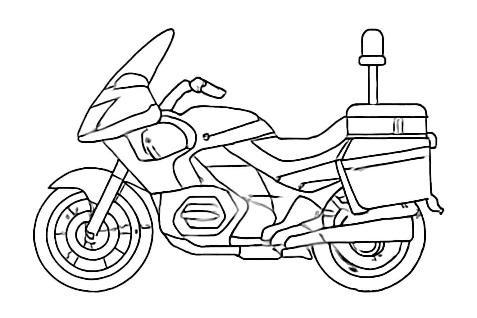 Police Motorcycle