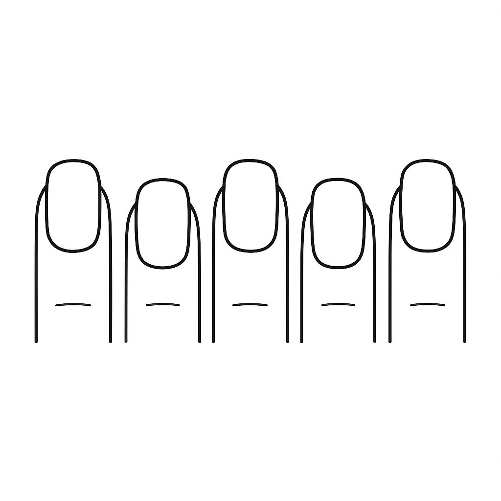 Simple Nail Art Coloring