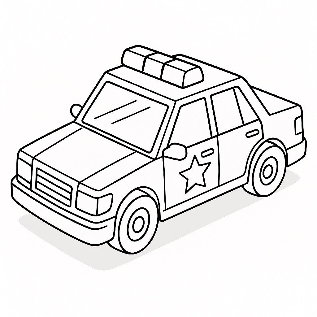 3D Police Car