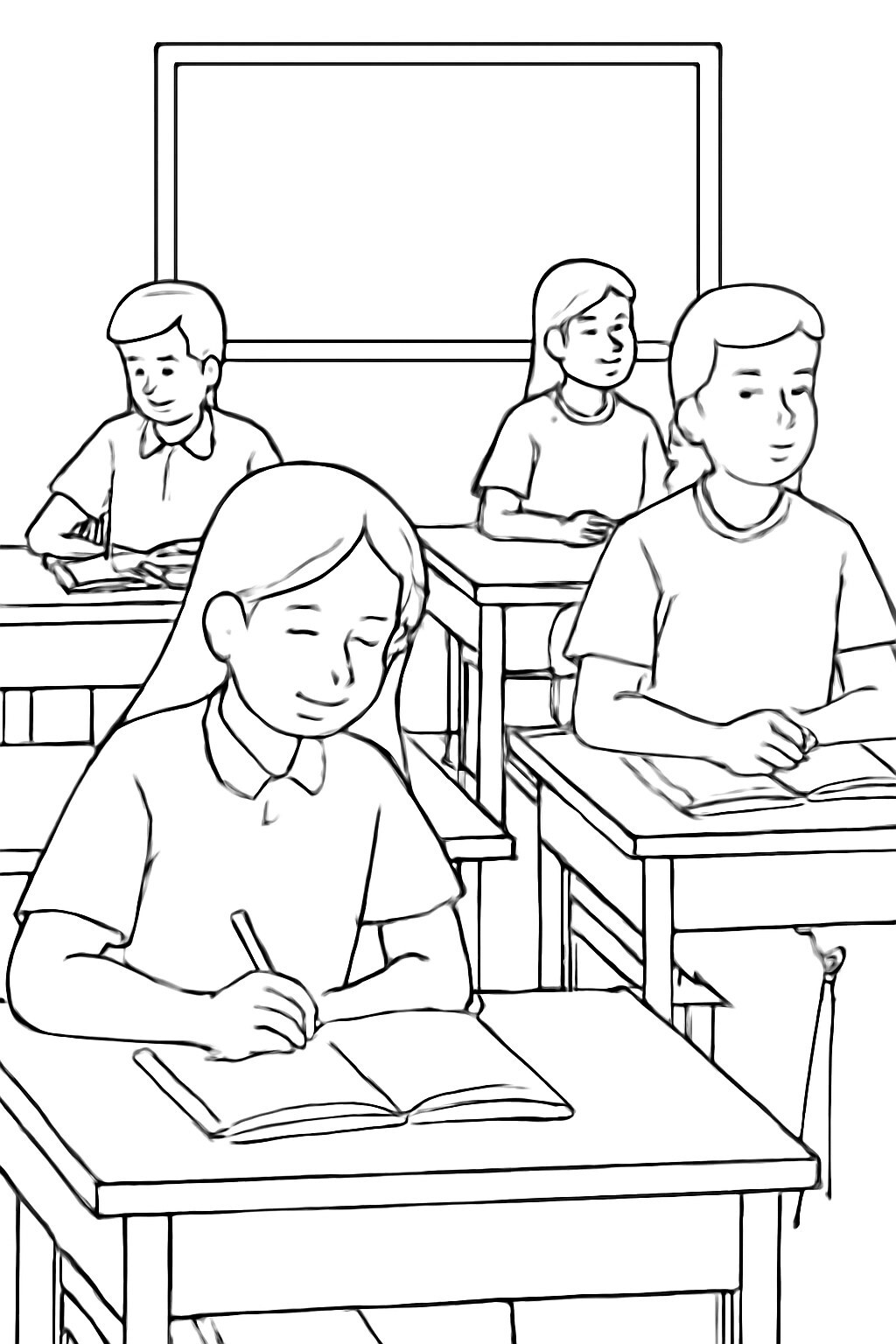 Students in the Classroom