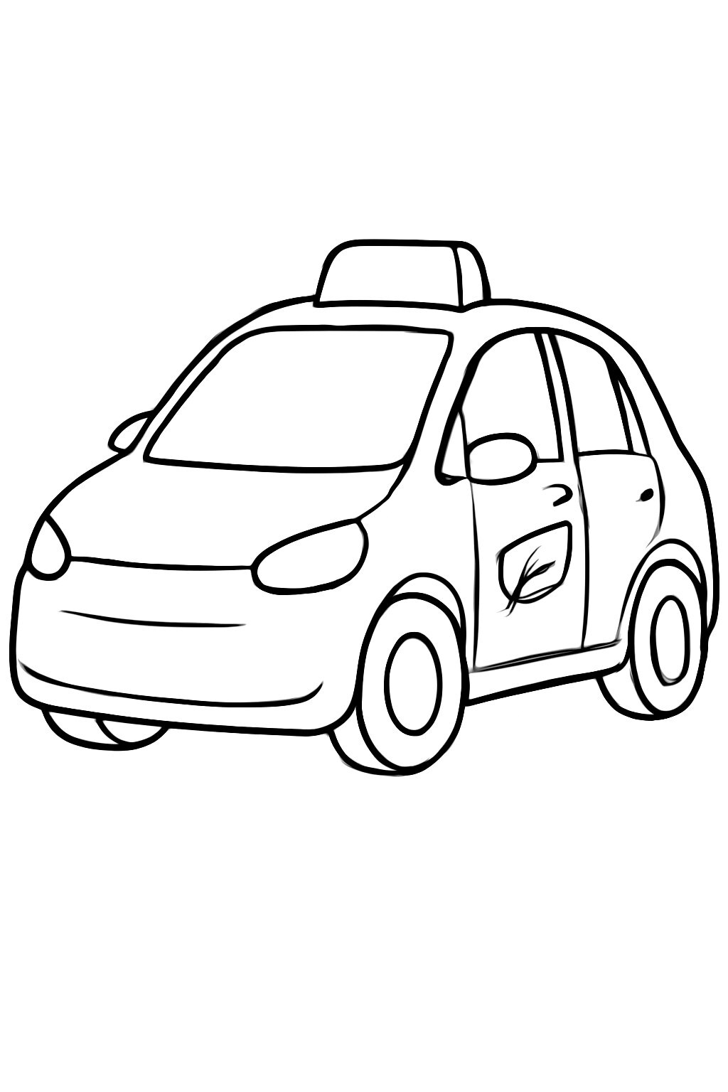 Eco-Friendly Electric Taxi