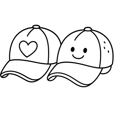 Boy and Girl Hat Coloring Pages for Kids – Cutest Designs 2026