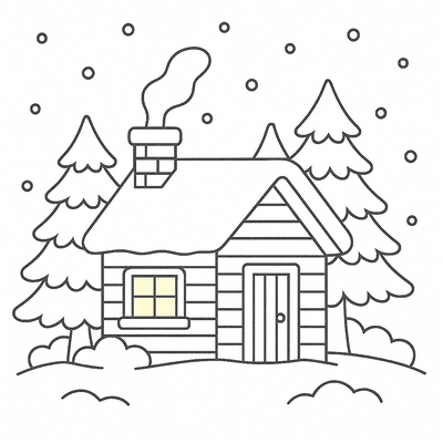 Christmas House Coloring Pages for Kids – Cutest Designs 2026