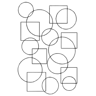 Circle and Square Coloring Pages for Kids – Creative Fun 2026