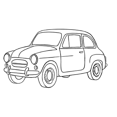 Cute Car Coloring Pages for Kids – Most Creative Designs 2026