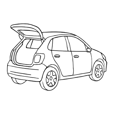 Cute Car Coloring Pages for Kids – Most Creative Designs 2026