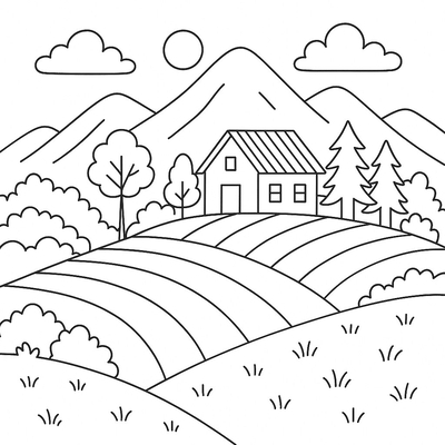 Farm Coloring Pages for Kids – Cutest Designs 2026