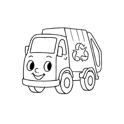Garbage Truck Coloring Pages for Kids – Creativity &amp; Environmental Learning 2026