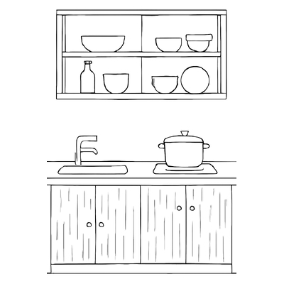 Kitchen Coloring Pages for Kids – Cute &amp; Creative 2026