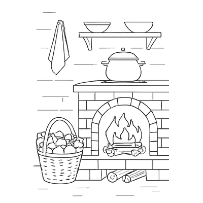 Kitchen Coloring Pages for Kids – Cute &amp; Creative 2026