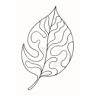 Leaf Coloring Pages for Kids – Cutest Designs 2026