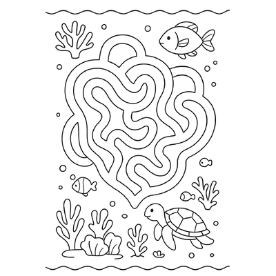 Maze Coloring Pages for Kids – Most Creative Designs 2026