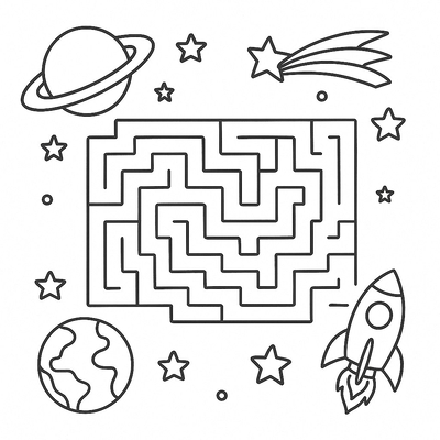 Maze Coloring Pages for Kids – Most Creative Designs 2026