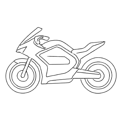 Motorcycle Coloring Pages for Kids 2026