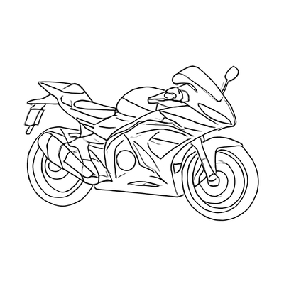 Motorcycle Coloring Pages for Kids 2026