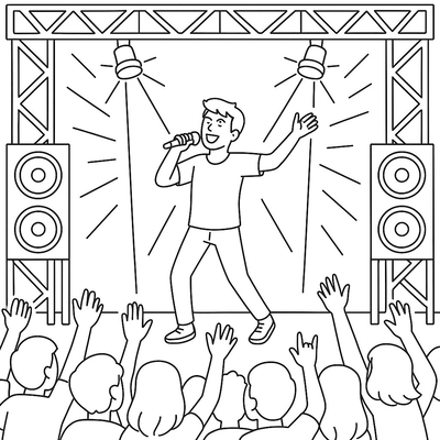 Music Corner Coloring Pages for Kids – Creative Fun 2026