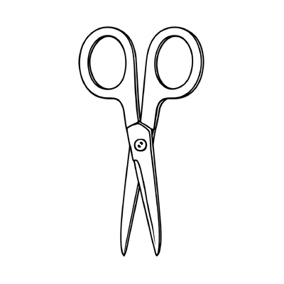 Scissors Coloring Pages 2026 – School Supply Coloring Sheets for Kids