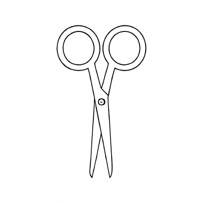 Scissors Coloring Pages 2026 – School Supply Coloring Sheets for Kids