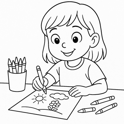 Student Coloring Pages for Kids – Creative Learning Fun 2026