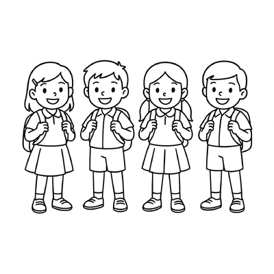 Student Coloring Pages for Kids – Creative Learning Fun 2026