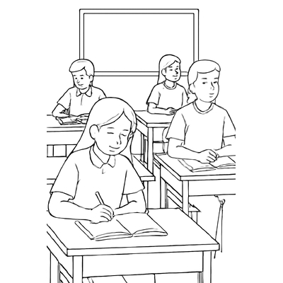 Student Coloring Pages for Kids – Creative Learning Fun 2026