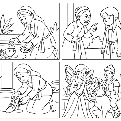 Tam Cam Coloring Pages for Kids 2026 – Printable PDF