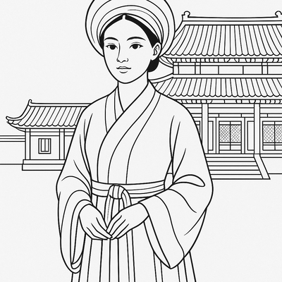 Tam Cam Coloring Pages for Kids 2026 – Printable PDF