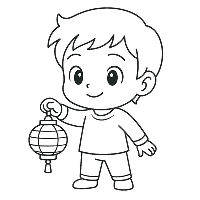 Tet Lantern Coloring Pages for Kids – Creative Fun 2026