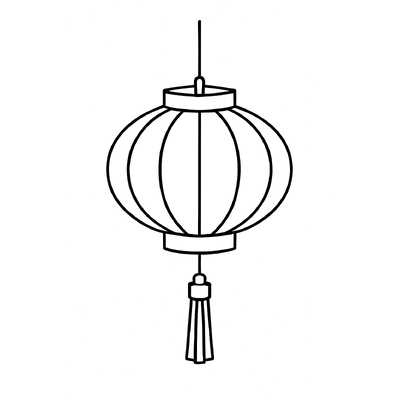 Tet Lantern Coloring Pages for Kids – Creative Fun 2026