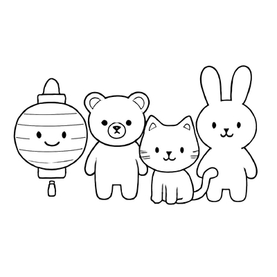 Tet Lantern Coloring Pages for Kids – Creative Fun 2026