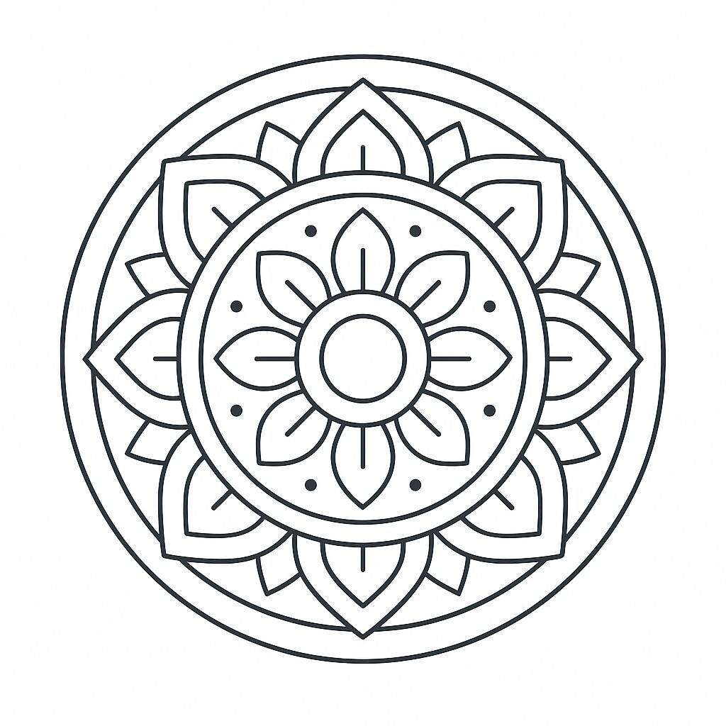 Mandala Pattern Geometry