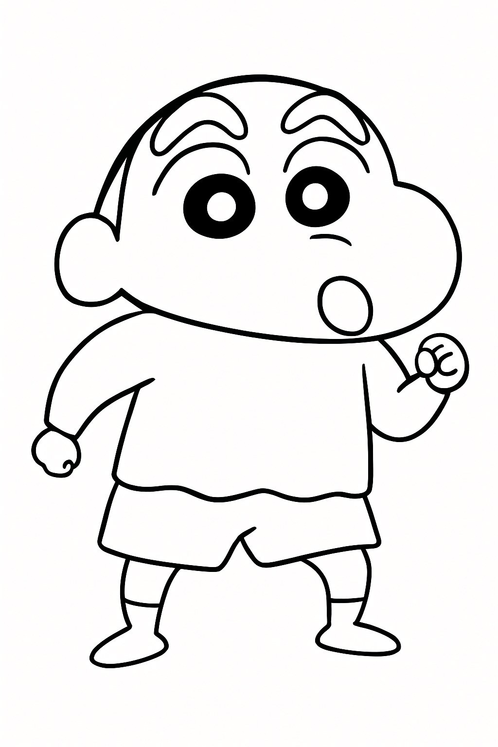 Minimalist Line-Art Style