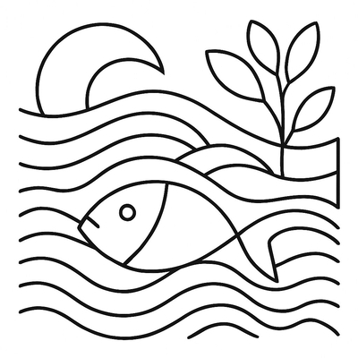 Fish Pond Coloring Pages for Kids to Spark Creativity and Fun Learning 2026